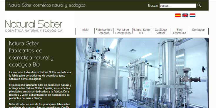Fabricantes cosmética natural a terceros   Cosméticos de marca blanca natural solter cosmetics