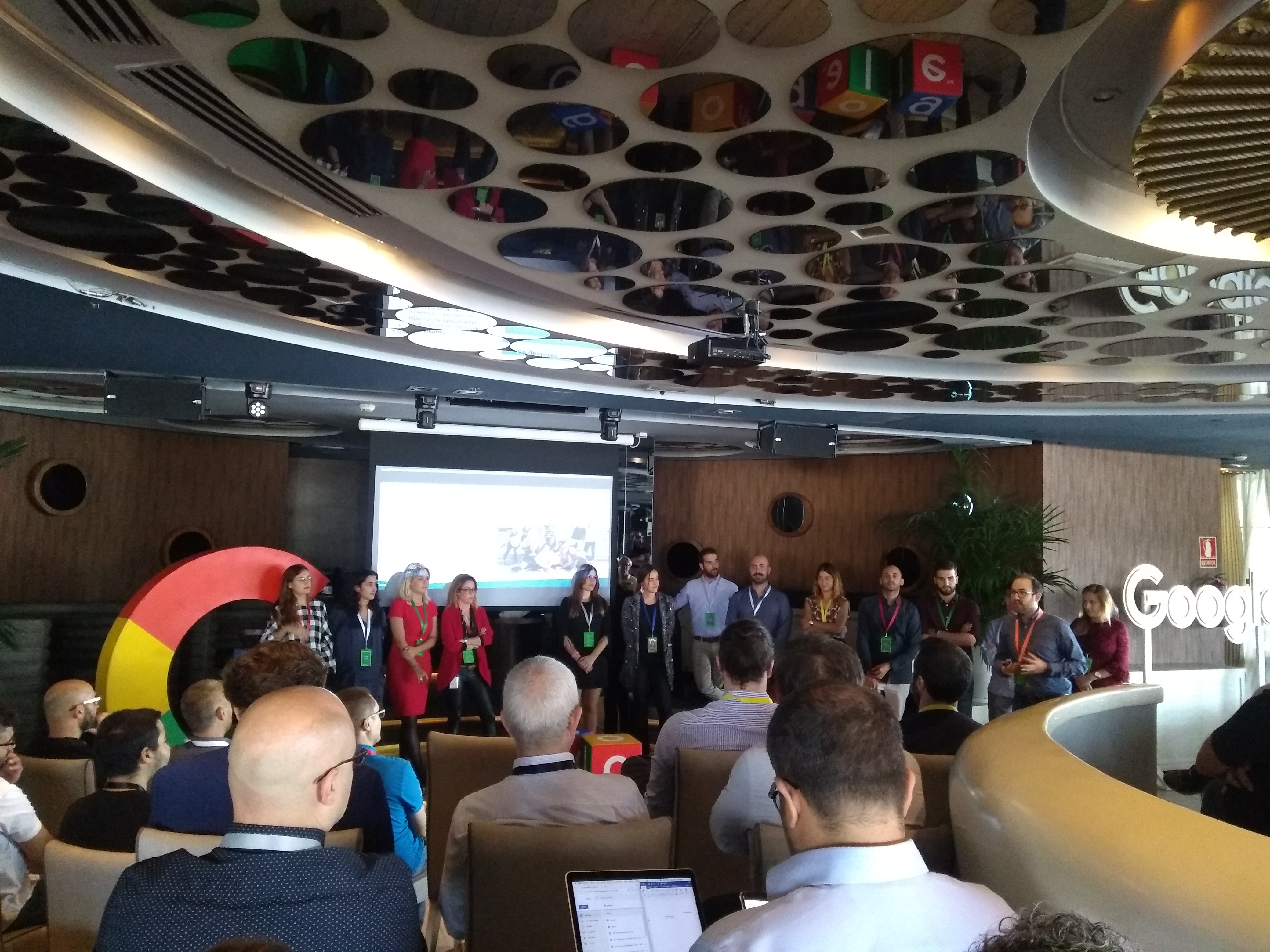 Presentación del equipo de asesoramiento estratégico en Google Barcelona