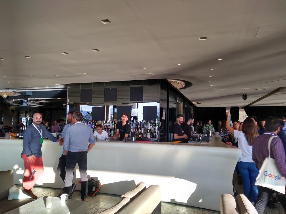 Presentación del equipo de asesoramiento estratégico Google en Barcelona Café del Mar Maremagnum